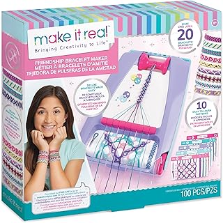 6b08c5495014fe5e4c52e9e7e0ed6ead Make it Real Telaio Crea Braccialetti dell'Amicizia - immagine 1