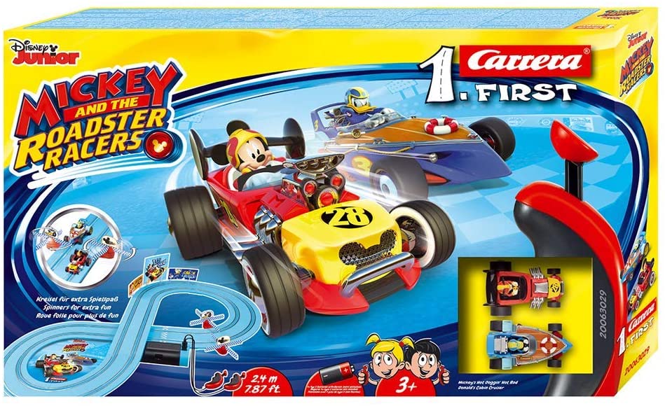 6b142ccd6c7211e5ced976086a280b45 Pista Disney Mickey and The Roadster Racers 2,4 m My First - immagine 1