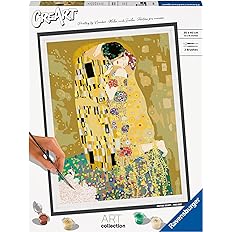 6ba43d5cff4b27366b67d2eec9789624 Ravensburger Creart Adulto - Klimt, Il Bacio - immagine 1