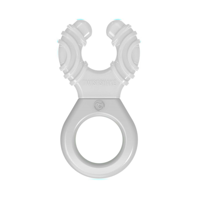 6bd05c86c8ad580ffe39a431e74e9450 Twistshake Teether Cooler 2+m Pastel Grey - immagine 1