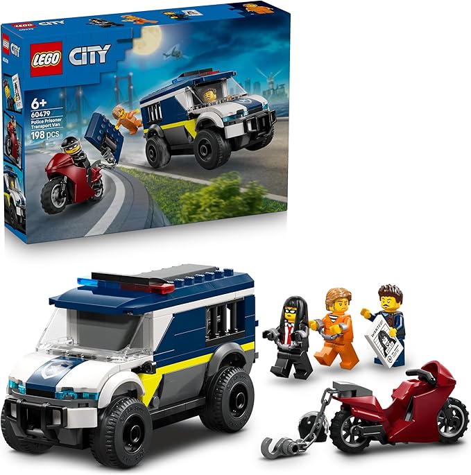 6be7cbed36677ff3214606a287bfa6b3 Lego City Police Cellulare della Polizia - immagine 1