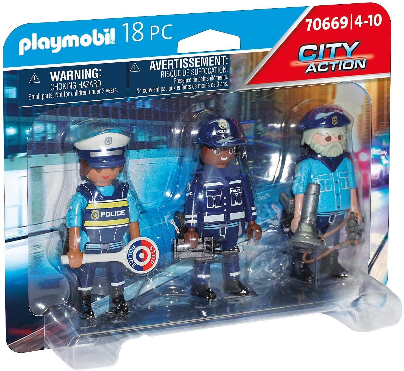 6bfa4a05e8ee0b0a9b79462074d77592 PLAYMOBIL SQUADRA DI POLIZIOTTI - immagine 1