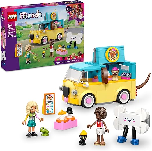 6bffe1572afb44b5dcc94b6bb584a035 Lego Friends Furgone di accessori per animali - immagine 1