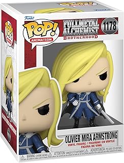 6c60da52e52df81fb2d407d5ec563ea1 FUNKO POP FULLMETAL ALCHEMIST - OLIVIER MIRA ARMSTRONG - immagine 1