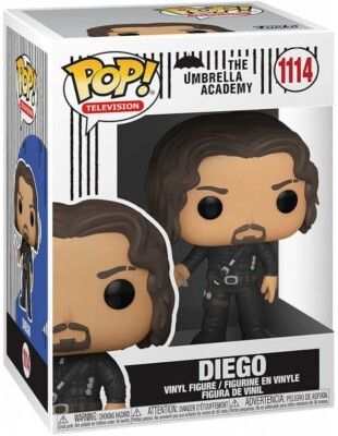 6ca8306afc091d2a911495075c51970b FUNKO POP THE UMBRELLA ACADEMY - DIEGO - immagine 1