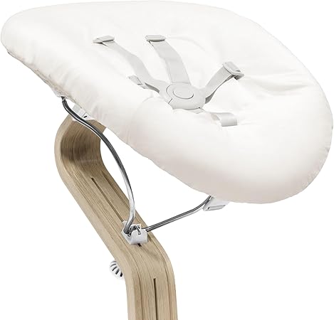 6cc24b1715b4c0d5f7cdfc96fb201abf Stokke Nomi Baby Set White/Grey Sand - immagine 1
