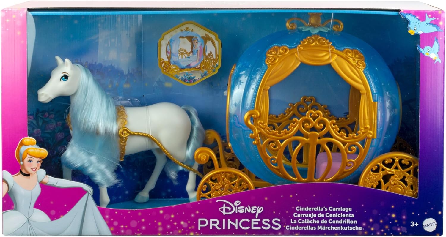 6d26f574bc481b97614b6f745bb39492 Disney Princess Carrozza di Cenerentola - immagine 1