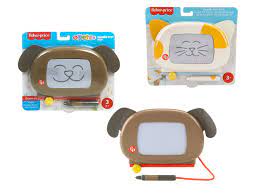 6d49cc179bd06f11f699009088a6a179 Fisher Price Lavagnette Cancellabili animali Ass. - immagine 1