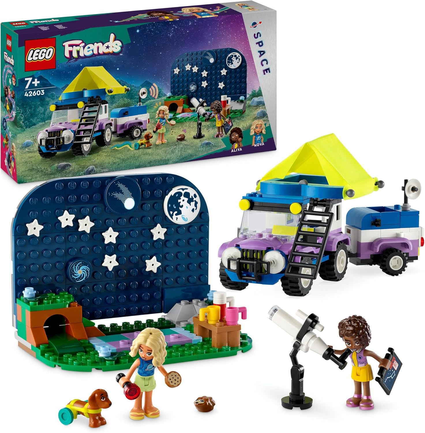 6d91d0250e17865919f1ea41d000f372 Lego Friends Camping-van sotto le stelle - immagine 1