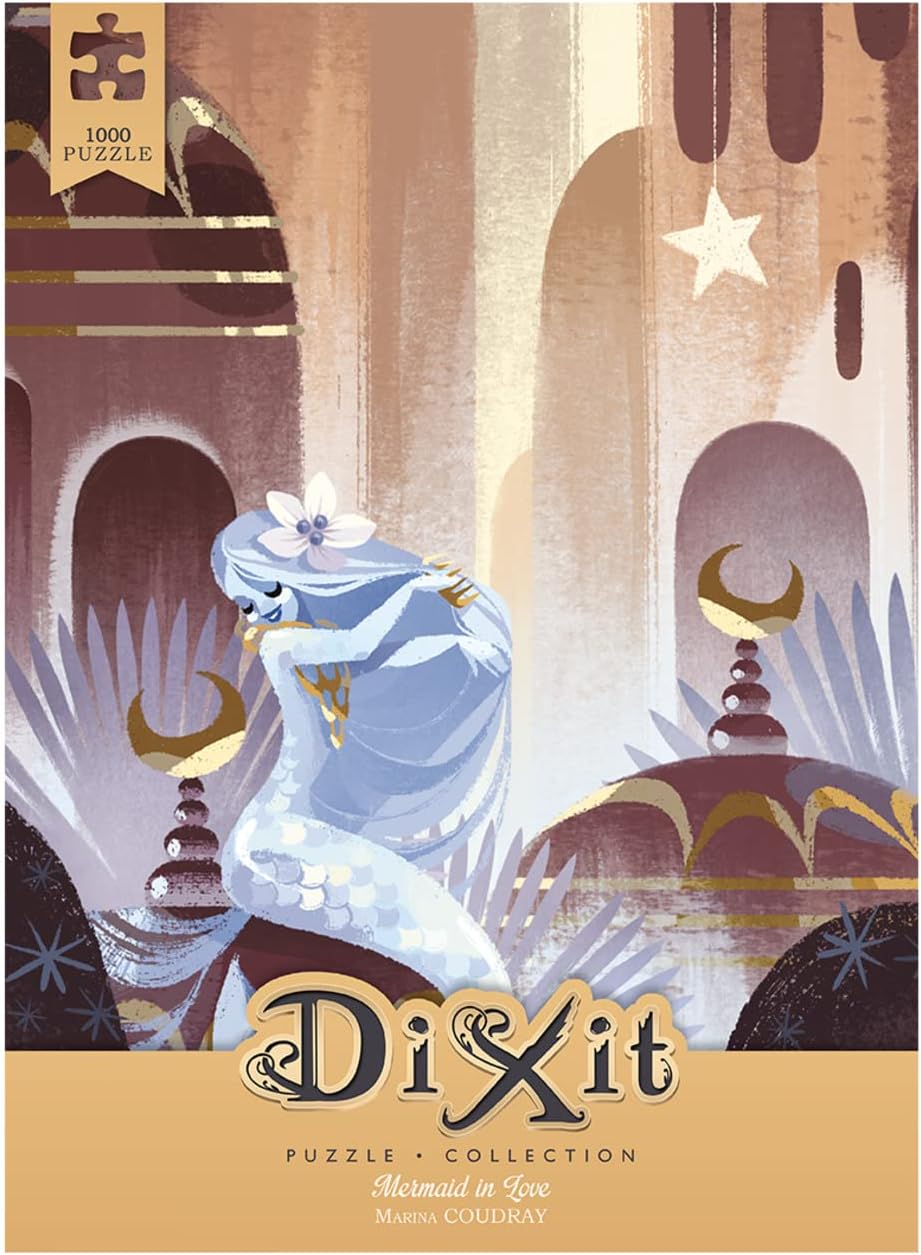 6db1fc43464e0c2d986a726bc69990ce Dixit Mermaid in Love Puzzle da 1000 pezzi - immagine 1