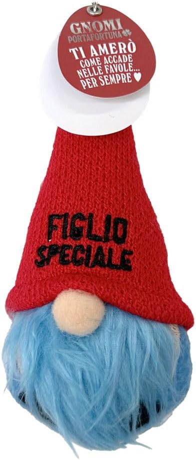 6de3a0d2c980acac12af337c8fa55d13 FIGLIO SPECIALE - GNOMO PORTAFORTUNA - immagine 1