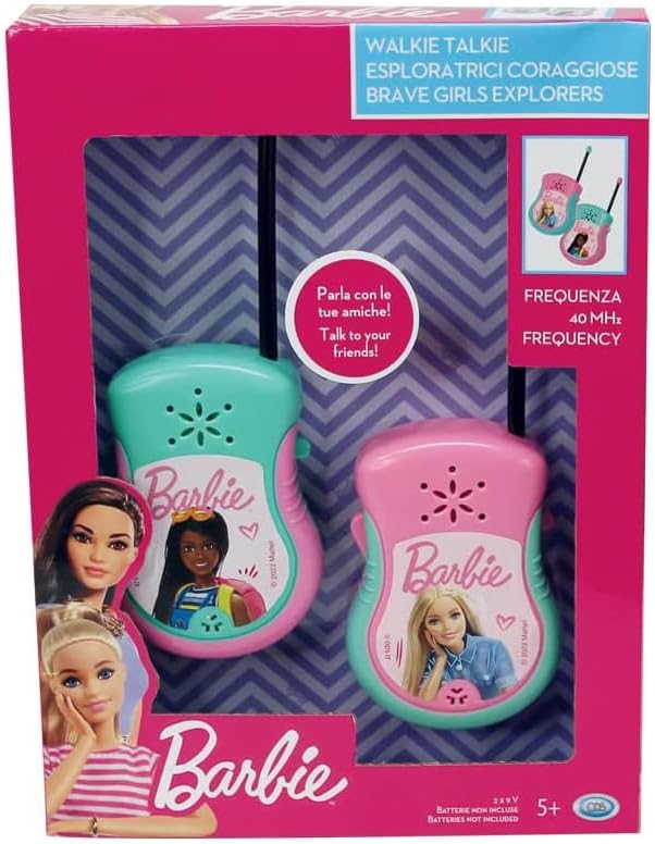6e357cb0f4276a2ab47dcd73a5aeae58 Barbie Walkie Talkie Esploratrici Coraggiose - immagine 1