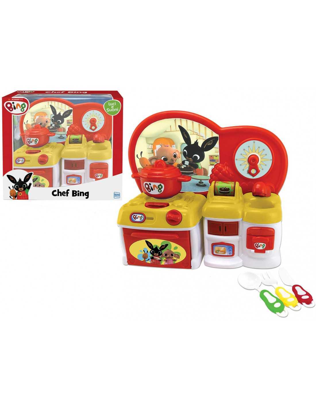 6e5b2eb135ac27a647467dd99bb62b92 La Cucina di Bing con accessori, luci e suoni - immagine 1