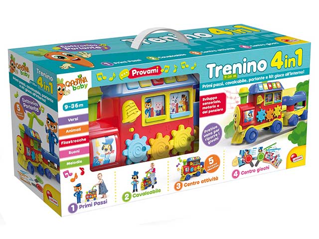6eb0ca2efcc3e1be5718764cc3a41810 Carotina Baby Trenino 4 in 1 - immagine 1