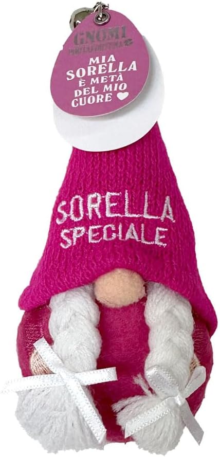 6ef77cc8c92a9268dc476a9740e70192 SORELLA SPECIALE - GNOMO PORTAFORTUNA - immagine 1
