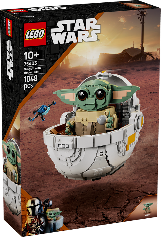 6f398fec5c1978dcc624f5431faa2d19 Lego Star Wars TM Grogu™ e carrozzina - immagine 1