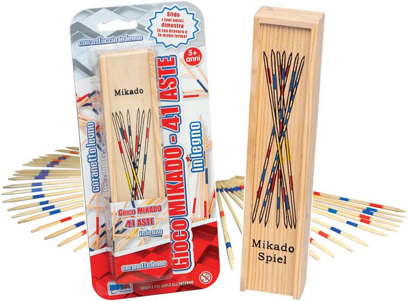 6f7d2c74fa77203fce3a932835335e36 Rstoys Mikado legno in blister 41 pz - immagine 1