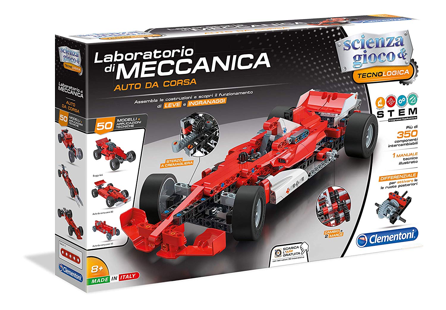 7126b70b56f8cebee2ea99ef5124e169 Clementoni Laboratorio di Meccanica Auto da Corsa - immagine 1