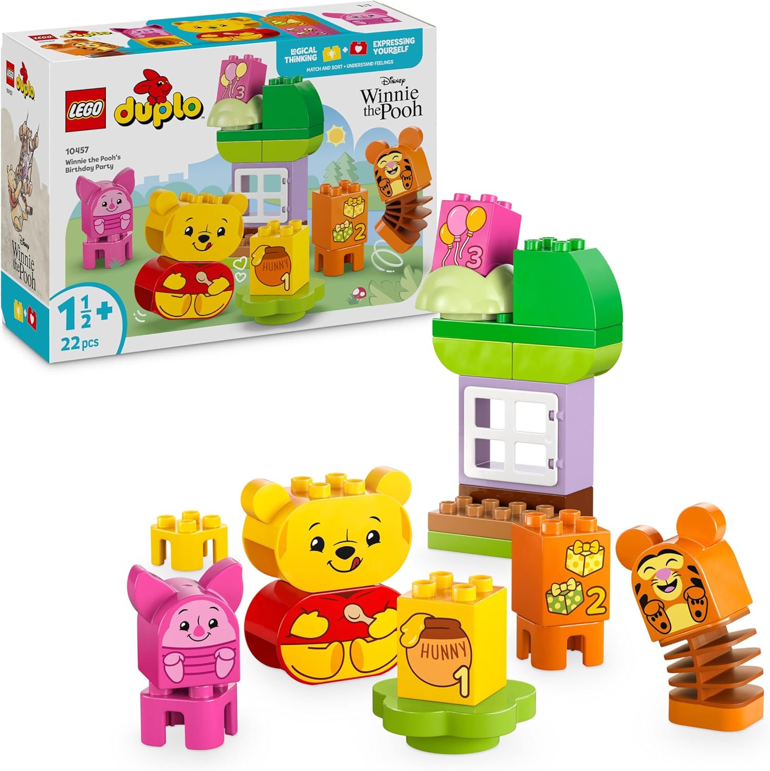71322ca430371e0dd8369d05e6d31890 Lego DUPLO Disney Festa di Compleanno di Winnie the Pooh - immagine 1