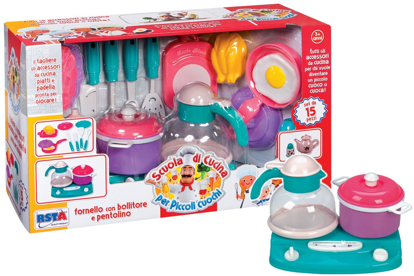 7393bedde543bac725b5b81347057d13 Playset Scuola di Cucina - immagine 1