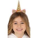 Guirca Cerchietto Unicorno Oro