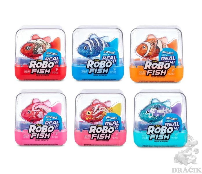 75409e6cb1dfc92f14510a485d20db59 Robo Alive Robotic Robo Fish Serie 2 - immagine 1