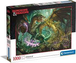 75504a413d55d5bdcd884c9faa4618b9 Clementoni Puzzle 1000 Pz. Dungeons&Dragons - immagine 1