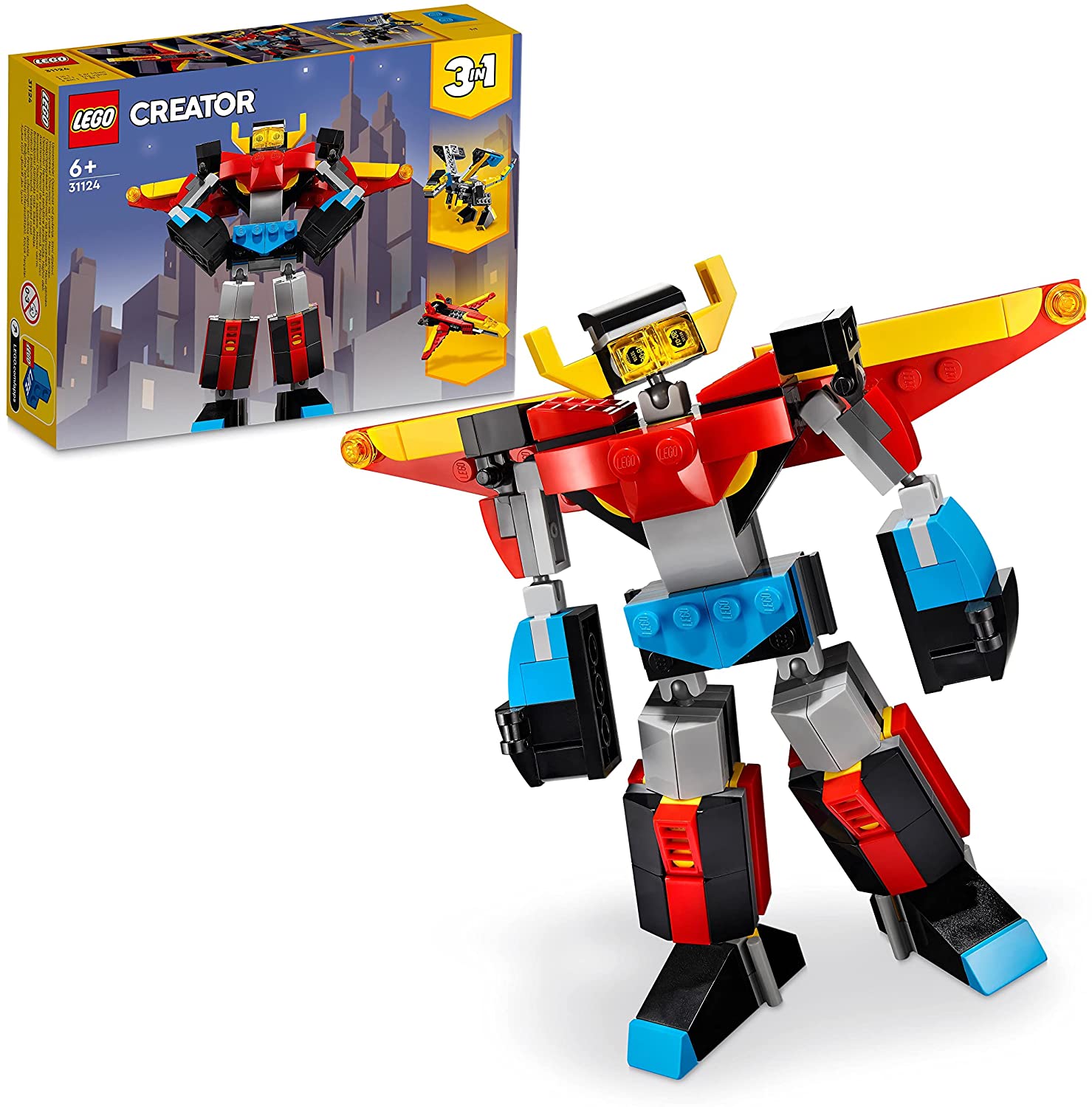 75580ae1817691ff13dffe18d44f04df Lego Creator Super Robot - immagine 1