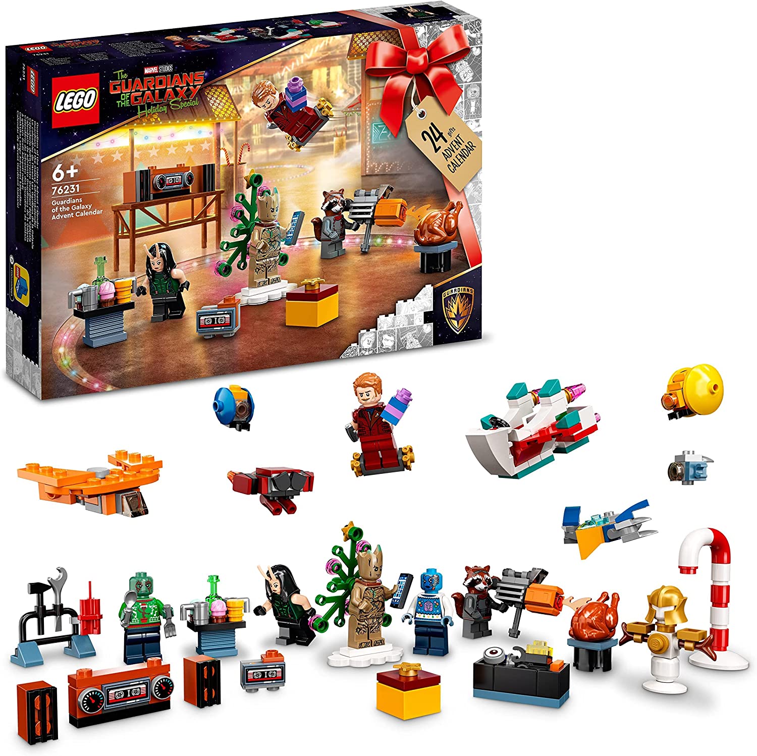 759810ccbd3f905694c4135e3c0babc1 Calendario dell’Avvento LEGO Marvel Guardian of Galaxy - immagine 1