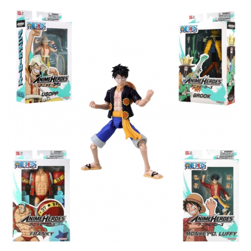 75cf322094ddbfae68d1b47526128768 One Piece Personaggi Ass. Cm. 17 - immagine 1