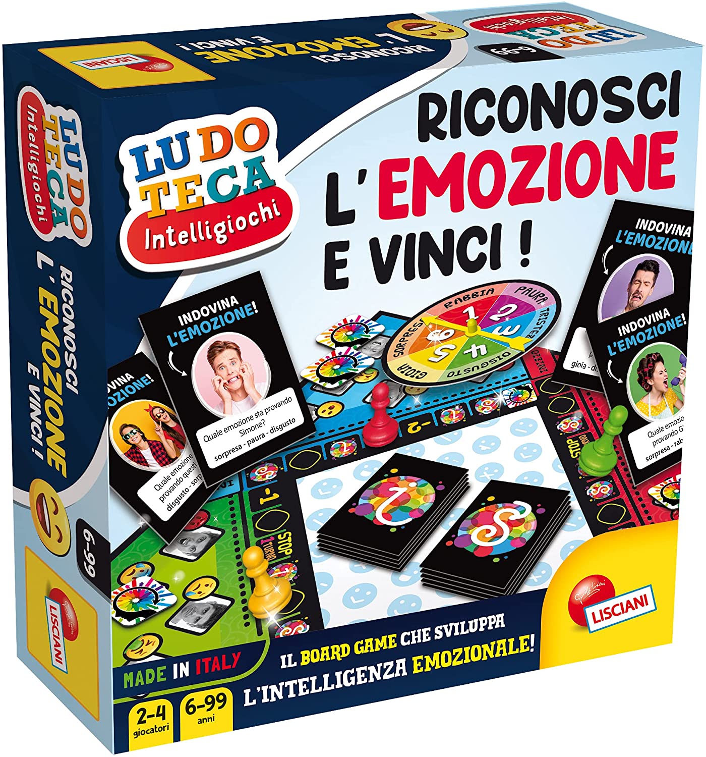 75fe12e357459f4c09f12358188940d5 Lisciani Ludoteca Intelligiochi - Il Gioco delle Emozioni - immagine 1