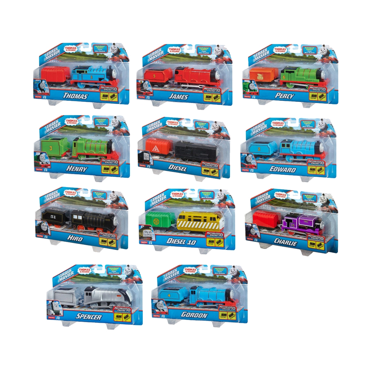 7613ab42aa5be091117096779fbe1bdf Thomas & Friends Ass. Trackmaster Protagonisti Amici - immagine 1