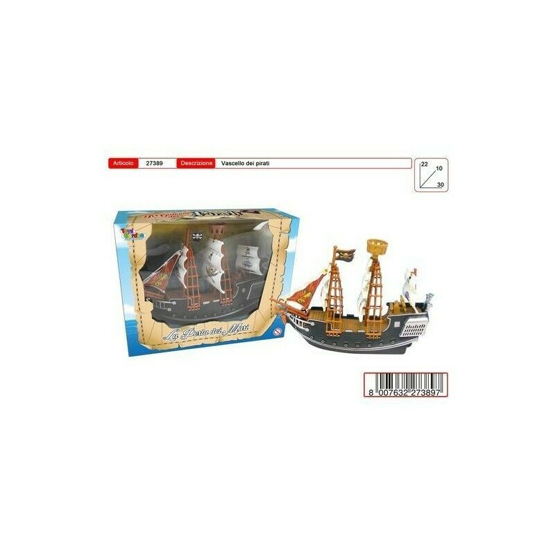 76291bb2093f67a05bbb7241e6771611 Set Vascello Pirati in Scatola - immagine 1