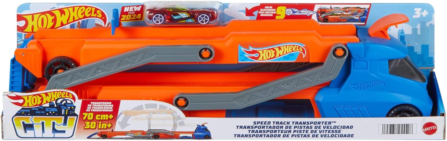 772f5574a6dd51de837444edbfaa6e4d *Hot Wheels Speed Track Transporter - immagine 1
