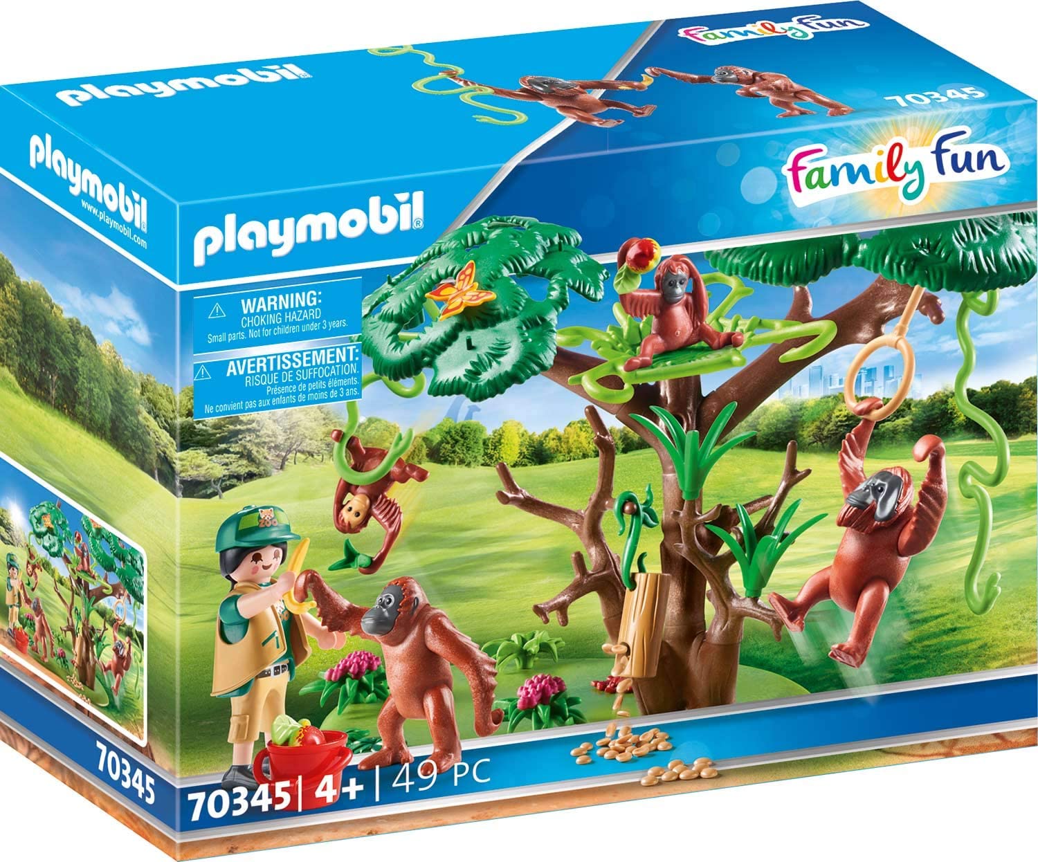 773c2819f603ff64c6c09f20e77cdedf Playmobil Oranghi sugli Alberi - immagine 1