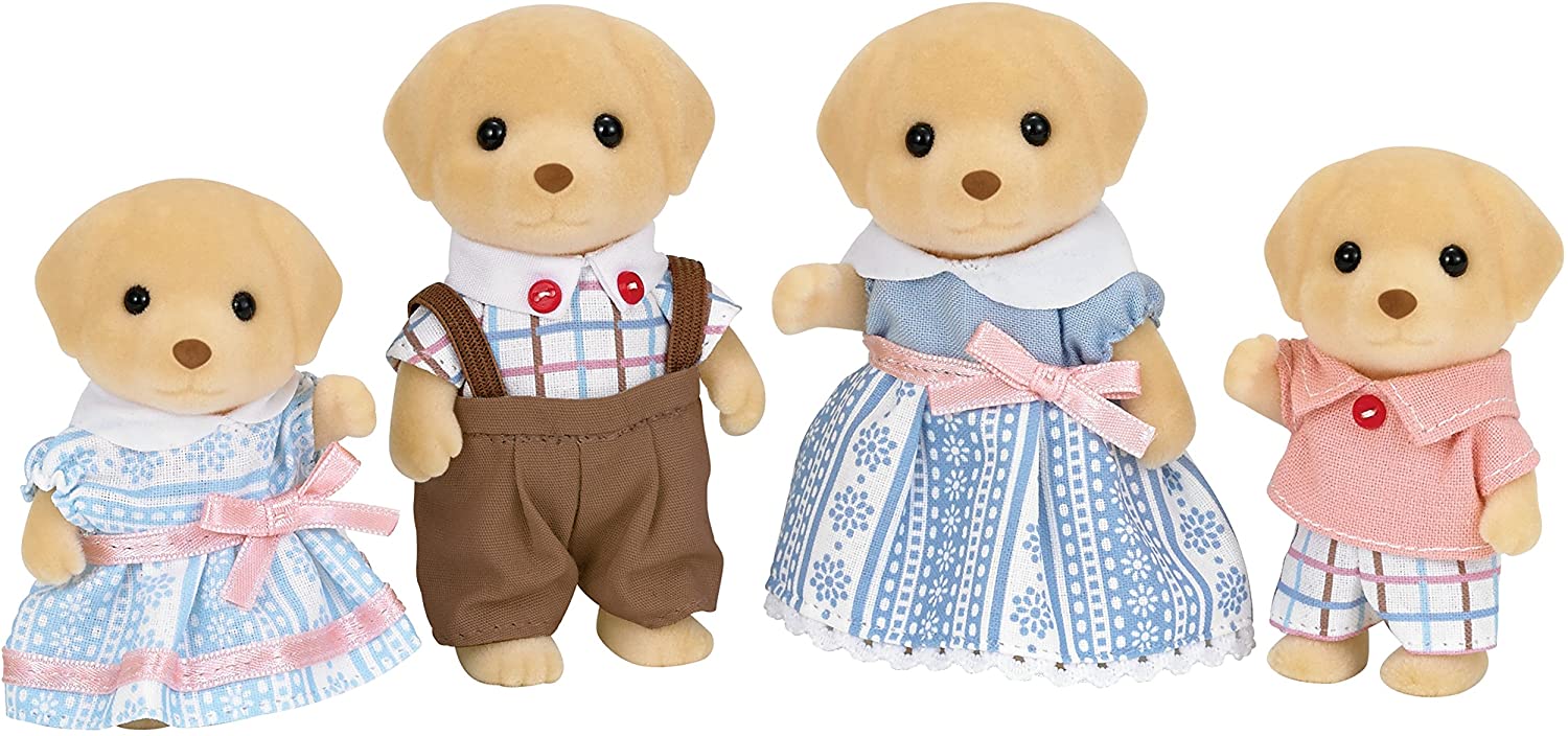 781f4305c7dd7a367686be3d9761b609 Sylvanian Families Famiglia Labrador - immagine 1