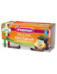 7848b431e3ccd41e7fc4263fec9e6746 Plasmon Omogeneizzato Frutta 2x80 gr. Prugna - immagine 1