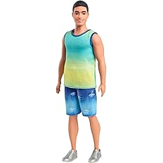 787ea51e62b31602e5fd53a8b94b9a09 Ken Fashionistas 236 con Canotta - immagine 1