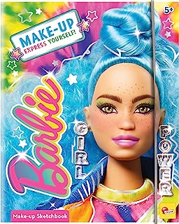 78bde245b58e18ae3a2da5f6fddbff5d Lisciani Barbie Sketchbook Make-Up Express Yourself - immagine 1
