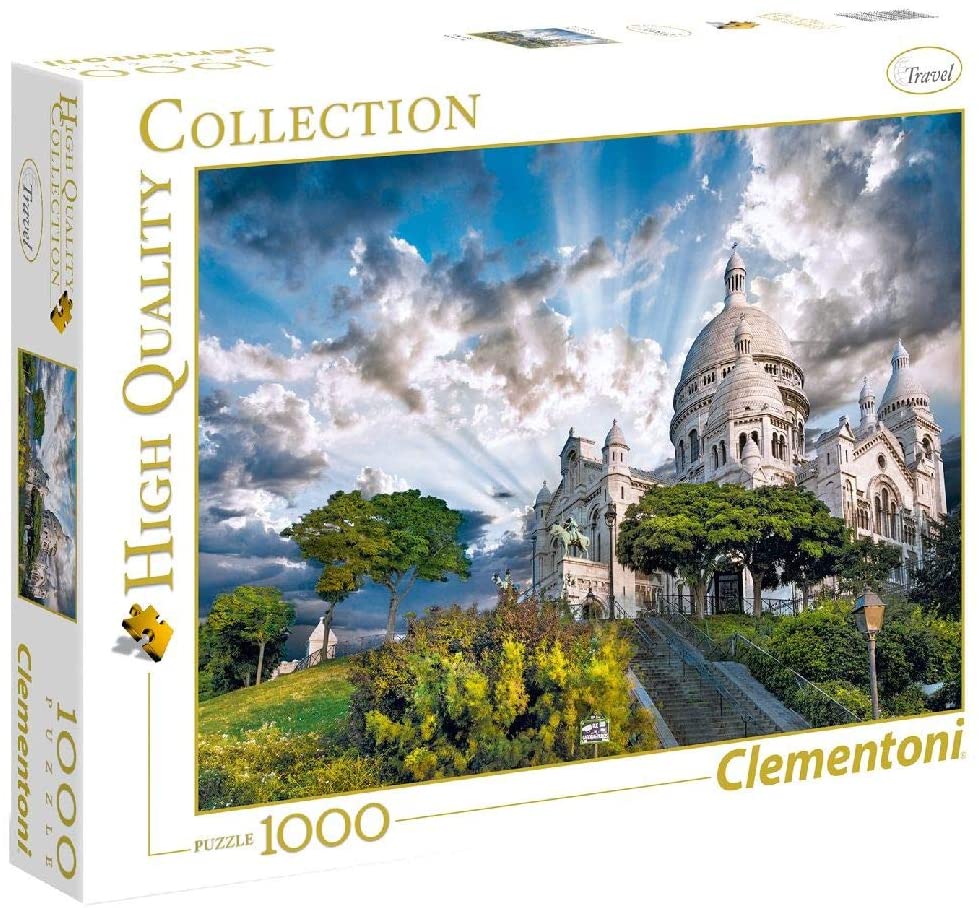 78c41bb22d3d2b93163b930e33776d53 Clementoni Puzzle 1000 Pz. Montmatre - immagine 1