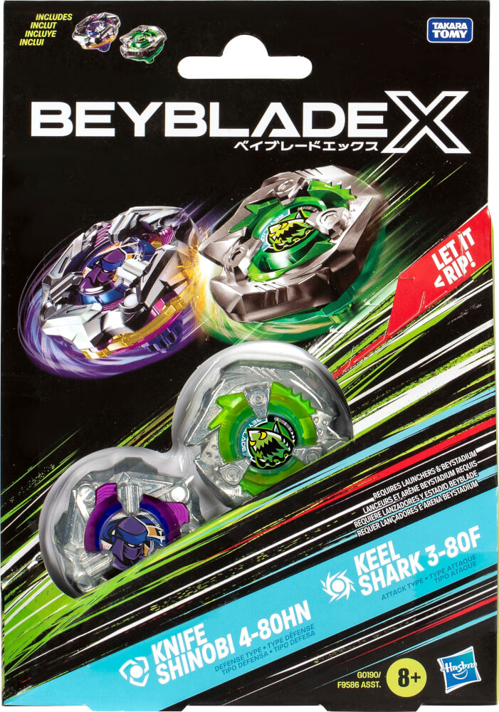 790a7c274e18b22ba2f3b1b42fa8259e Beyblade Dual Pack Ass - immagine 1