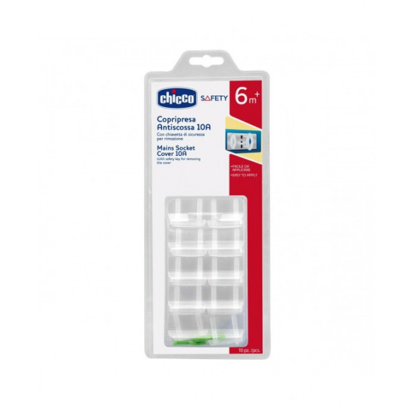 794f5a62cef20ecea84c3695c55e33fc CHICCO COPRIPRESA 10A 10 PZ. - immagine 1