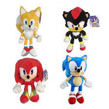 799113fc9e76316b8f294394895d58ff Peluche Sonic Cm.30 Personaggi ass - immagine 1