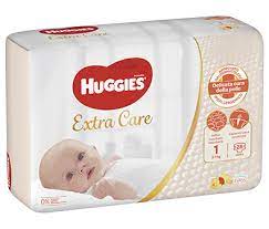799a0cd4968c703b006385e35f5655cd Huggies Pannolini Extra Care Bebè Base Mis.1 2-5 Kg. Pz.28 - immagine 1