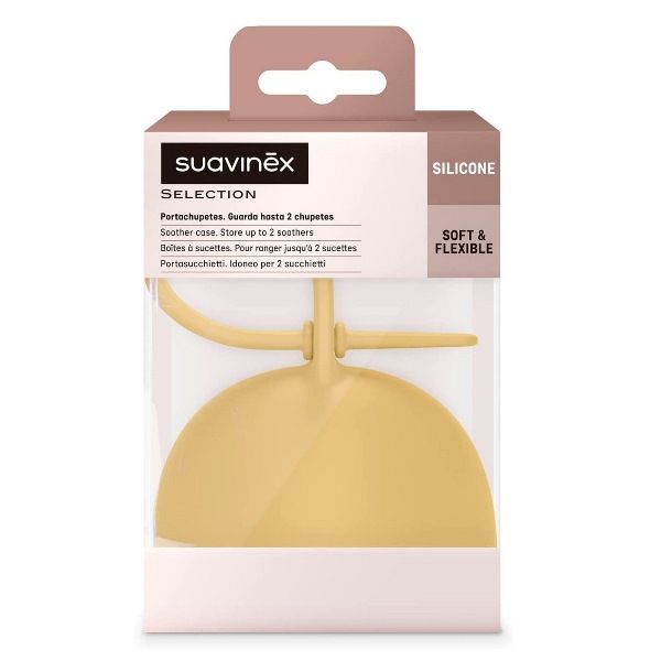 7a3f3c5445acb500569b43ff73ebf921 SUAVINEX COLOR ESSENCE SCATOLINA PORTA SUCCHIETTO IN SILICONE MANGO - immagine 1