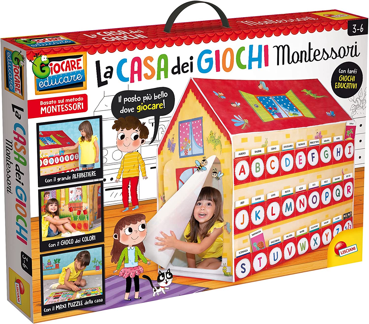 7a40bec0f72b2b7ab72e7d462db8a83b Lisciani Montessori Casa dei Giochi Educativi - immagine 1