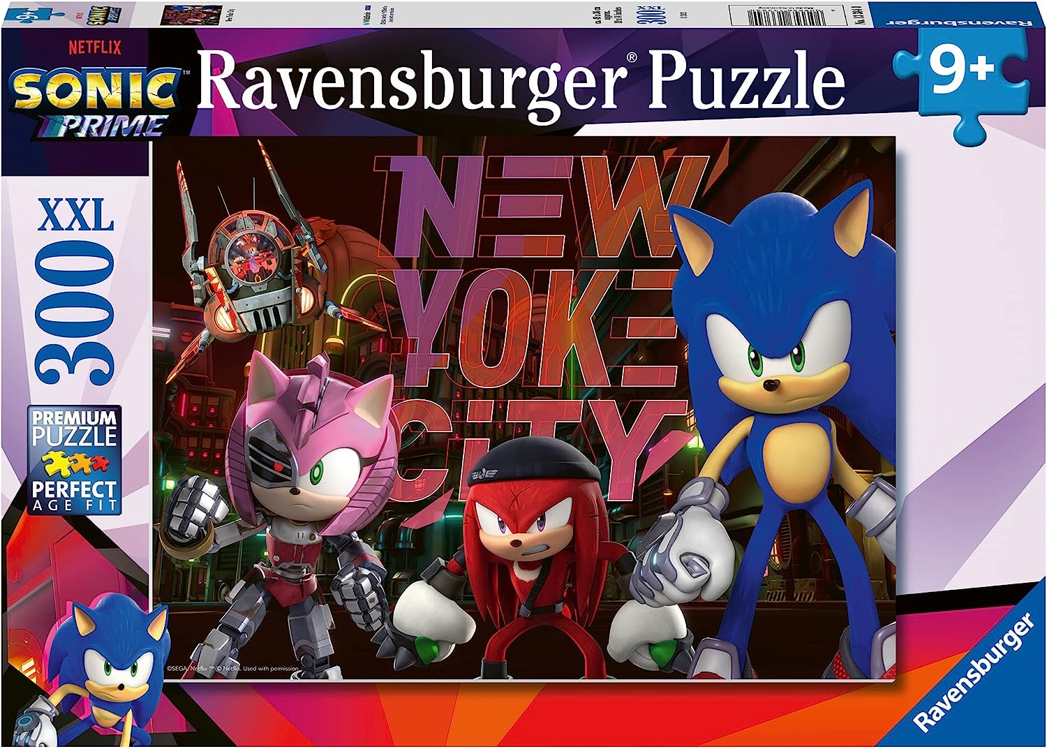 7b76778198f290722ff8556d99cc27b6 Ravensburger Puzzle 300 pz. Sonic - immagine 1