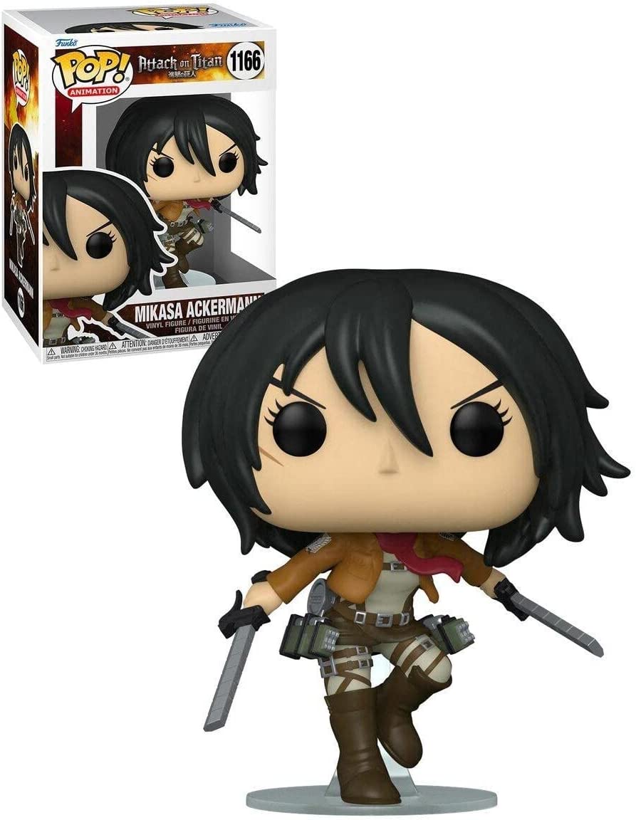 7bb69594c0256d43bb6e6a8270a022a2 FUNKO POP Animation: Attack on Titan AoT S3- Mikasa Ackermann - immagine 1