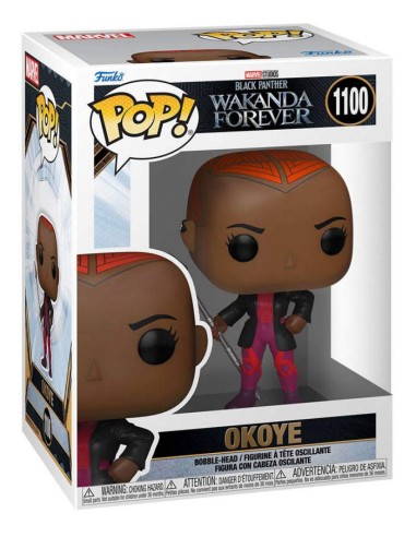 7c1553323b3b1ff0cc6b38249a8ead1c FUNKO POP WAKANDA FOREVER - BLACK PANTHER - OKOYE - immagine 1