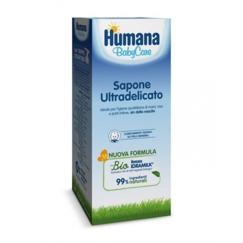 7c17fc00c843d6cd840826515ca866d1 Humana BabyCare - Sapone Liquido Ultra Delicato ml.300 - immagine 1